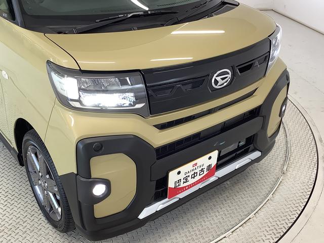 タントファンクロスターボ　両側電動スライド　前後コーナーセンサー走行無制限１年保証　両側電動スライドドア　前後コーナーセンサー　前席シートヒーター　ルーフレール　オートマチックハイビーム　ＬＥＤヘッドライト　オートブレーキホールド　１５インチ純正アルミホイール（兵庫県）の中古車