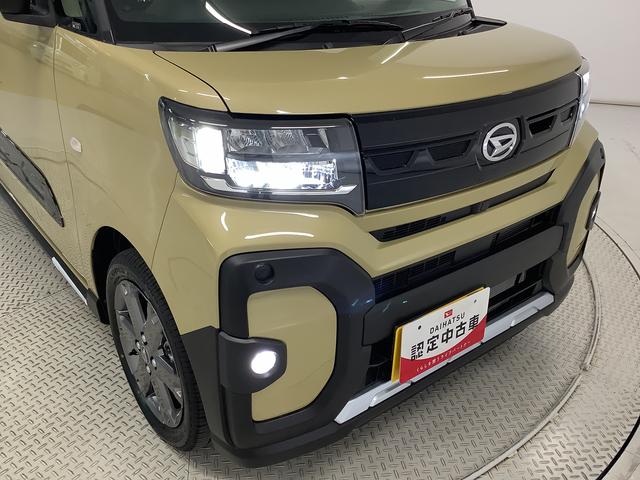タントファンクロスターボ　両側電動スライド　前後コーナーセンサー走行無制限１年保証　両側電動スライドドア　前後コーナーセンサー　前席シートヒーター　ルーフレール　オートマチックハイビーム　ＬＥＤヘッドライト　オートブレーキホールド　１５インチ純正アルミホイール（兵庫県）の中古車