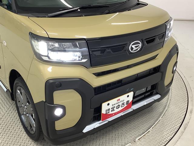 タントファンクロスターボ　両側電動スライド　前後コーナーセンサー走行無制限１年保証　両側電動スライドドア　前後コーナーセンサー　前席シートヒーター　ルーフレール　オートマチックハイビーム　ＬＥＤヘッドライト　オートブレーキホールド　１５インチ純正アルミホイール（兵庫県）の中古車