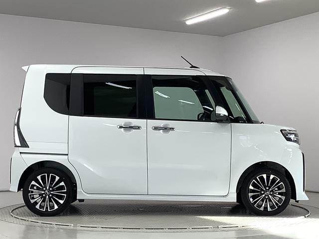 タントカスタムＲＳ　ターボ　４ＷＤ　ワンオーナー　両側電動スライド走行無制限１年保証　両側電動スライドドア　ワンオーナー　ターボ　４ＷＤ　前後コーナーセンサー　前席シートヒーター　オートマチックハイビーム　オートブレーキホールド　１５インチ純正アルミホイール（兵庫県）の中古車