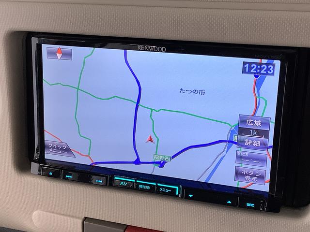 ミラココアココアＬ　雹害車両　ナビＴＶ　ＥＴＣ　キーレスエントリー雹害車両　１年保証　キーレスエントリー　ナビＴＶ　ＥＴＣ　ＤＶＤ　ＵＳＢ接続　アイドリングストップ　ドアバイザー　ヘッドライトレベライザー　アクセサリーソケット　ベンチシート　電動格納ドアミラー（兵庫県）の中古車