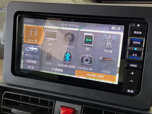 タントＸセレクション　雹害車両　ワンオーナー　ナビＴＶ　ドラレコ雹害車両　１年保証　ワンオーナー　ＥＴＣ　ナビＴＶ　ドラレコ　全方位カメラ　両側電動スライドドア　前後コーナーセンサー　前席シートヒーター　Ｂｌｕｅｔｏｏｔｈ　オートマチックハイビーム　スマートキー（兵庫県）の中古車