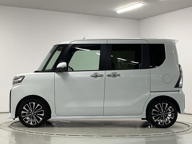 タントカスタムＲＳ　ターボ　ナビ　ＥＴＣ　全方位カメラ　１５ＡＷ１年保証　ナビＴＶ　ＥＴＣ　全方位カメラ　両側電動スライドドア　前後コーナーセンサー　前席シートヒーター　ＤＶＤ　ＵＳＢ　Ｂｌｕｅｔｏｏｔｈ　オートマチックハイビーム　１５インチ純正アルミホイール（兵庫県）の中古車