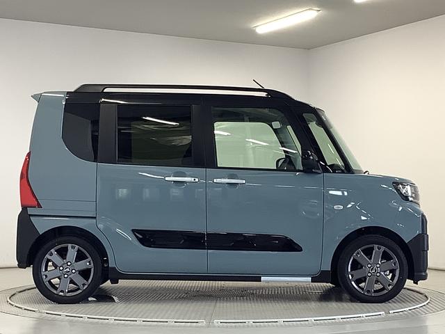 タントファンクロスターボ　両側電動スライド　前後コーナーセンサー走行無制限１年保証　両側電動スライドドア　前後コーナーセンサー　前席シートヒーター　ルーフレール　オートマチックハイビーム　ＬＥＤヘッドライト　オートブレーキホールド　１５インチ純正アルミホイール（兵庫県）の中古車
