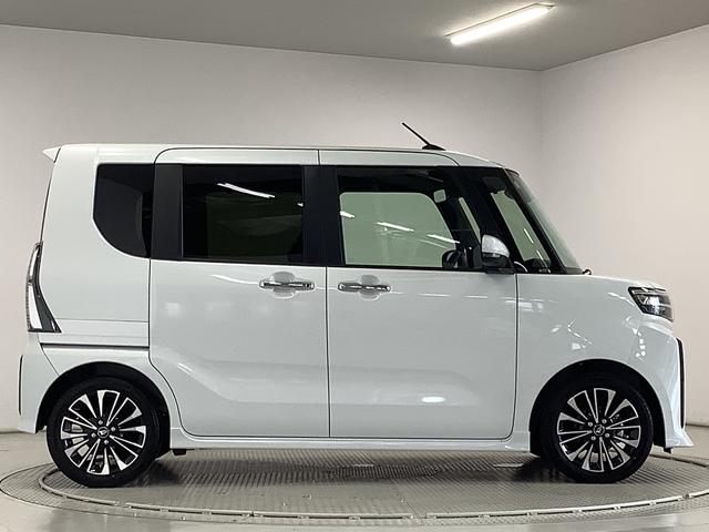 タントカスタムＲＳ　ターボ　ワンオーナー　両側電動スライドドア走行無制限１年保証　両側電動スライドドア　ワンオーナー　前後コーナーセンサー　前席シートヒーター　オートマチックハイビーム　ＬＥＤヘッドライト　オートブレーキホールド　１５インチ純正アルミホイール（兵庫県）の中古車