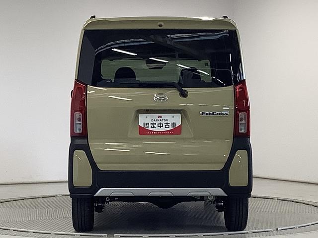 タントファンクロスターボ　４ＷＤ　９インチディスプレイオーディオ１年保証　９インチディスプレイオーディオ　４ＷＤ　バックカメラ　両側電動スライドドア　前後コーナーセンサー　前席シートヒーター　ルーフレール　ＵＳＢ　スマートキー　１５インチ純正アルミホイール（兵庫県）の中古車