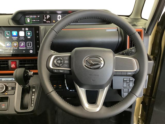 タントファンクロスターボ　４ＷＤ　９インチディスプレイオーディオ１年保証　９インチディスプレイオーディオ　４ＷＤ　バックカメラ　両側電動スライドドア　前後コーナーセンサー　前席シートヒーター　ルーフレール　ＵＳＢ　スマートキー　１５インチ純正アルミホイール（兵庫県）の中古車