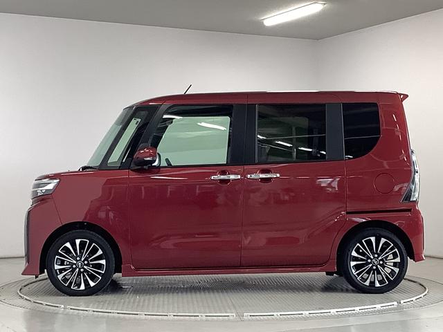 タントカスタムＲＳ　ターボ　両側電動スライドドア　コーナーセンサー走行無制限１年保証　両側電動スライドドア　前後コーナーセンサー　前席シートヒーター　オートマチックハイビーム　ＬＥＤヘッドライト　オートブレーキホールド　スマートキー　１５インチ純正アルミホイール（兵庫県）の中古車