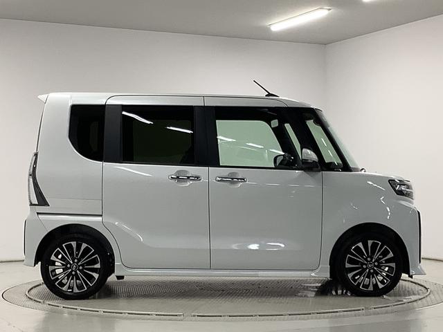 タントカスタムＲＳ　ターボ　両側電動スライドドア　コーナーセンサー走行無制限１年保証　両側電動スライドドア　前後コーナーセンサー　前席シートヒーター　オートマチックハイビーム　ＬＥＤヘッドライト　オートブレーキホールド　スマートキー　１５インチ純正アルミホイール（兵庫県）の中古車