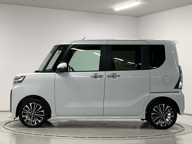 タントカスタムＲＳ　ターボ　両側電動スライドドア　コーナーセンサー走行無制限１年保証　両側電動スライドドア　前後コーナーセンサー　前席シートヒーター　オートマチックハイビーム　ＬＥＤヘッドライト　オートブレーキホールド　スマートキー　１５インチ純正アルミホイール（兵庫県）の中古車