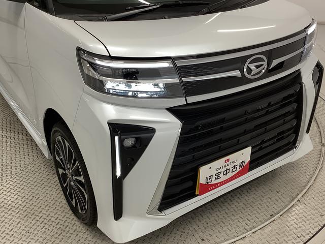 タントカスタムＲＳ　ターボ　両側電動スライドドア　コーナーセンサー走行無制限１年保証　両側電動スライドドア　前後コーナーセンサー　前席シートヒーター　オートマチックハイビーム　ＬＥＤヘッドライト　オートブレーキホールド　スマートキー　１５インチ純正アルミホイール（兵庫県）の中古車