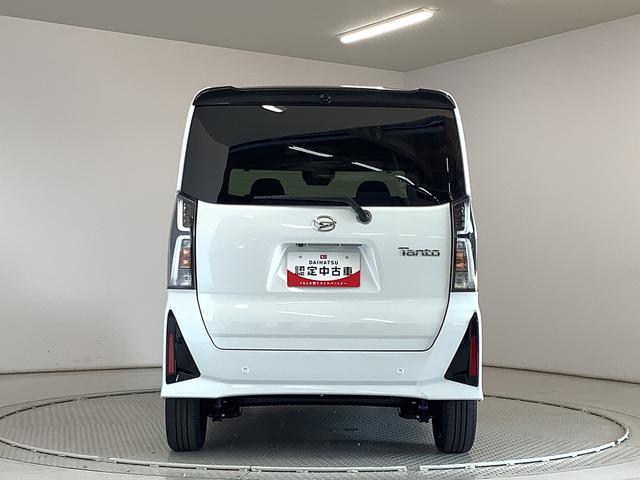 タントカスタムＲＳ　ターボ　両側電動スライドドア　コーナーセンサー走行無制限１年保証　両側電動スライドドア　前後コーナーセンサー　前席シートヒーター　オートマチックハイビーム　ＬＥＤヘッドライト　オートブレーキホールド　スマートキー　１５インチ純正アルミホイール（兵庫県）の中古車