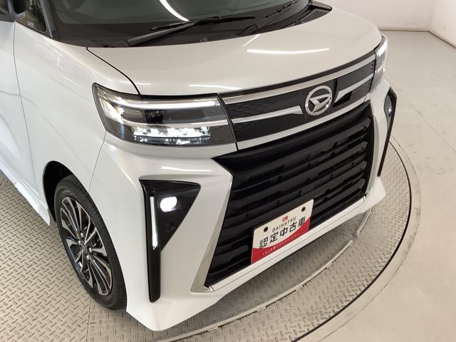 タントカスタムＲＳ　ターボ　両側電動スライドドア　コーナーセンサー走行無制限１年保証　両側電動スライドドア　前後コーナーセンサー　前席シートヒーター　オートマチックハイビーム　ＬＥＤヘッドライト　オートブレーキホールド　スマートキー　１５インチ純正アルミホイール（兵庫県）の中古車