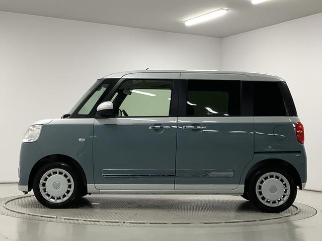 ムーヴキャンバスストライプスＧ　両側電動スライドドア　前後コーナーセンサー走行無制限１年保証　両側電動スライドドア　前後コーナーセンサー　前席シートヒーター　ホッとカップホルダー　オートマチックハイビーム　ＬＥＤヘッドライト　横滑り防止装置　スマートキー　置きラクボックス（兵庫県）の中古車