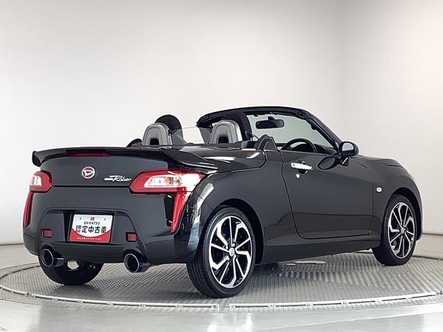 コペンローブ　ターボ　ワンオーナー　ＣＶＴ　ナビ　リアスポイラー１年保証　ワンオーナー　ナビＴＶ　ＥＴＣ　Ｄスポーツマフラー　Ｄスポーツリアスポイラー　ＣＶＴ車　シートヒーター　Ｂｌｕｅｔｏｏｔｈ　ＬＥＤヘッドライト　プッシュスタート　１６インチ純正アルミホイール（兵庫県）の中古車
