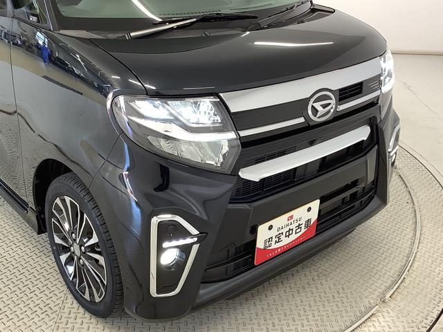 タントカスタムＲＳ　ターボ　雹害車両　両側電動スライド　１５ＡＷ雹害車両　１年保証　両側電動スライドドア　前後コーナーセンサー　オートマチックハイビーム　ＬＥＤヘッドライト　アイドリングストップ　横滑り防止装置　ロングスライドシート　１５インチ純正アルミホイール（兵庫県）の中古車