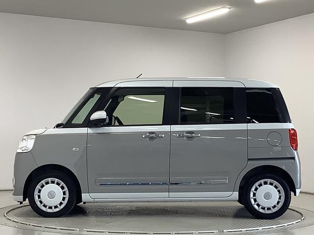 ムーヴキャンバスストライプスＧターボ　ワンオーナー　クルーズコントロール走行無制限１年保証　両側電動スライドドア　ワンオーナー　アダプティブクルーズコントロール　前後コーナーセンサー　前席シートヒーター　ホッとカップホルダー　オートマチックハイビーム　ＬＥＤヘッドライト（兵庫県）の中古車