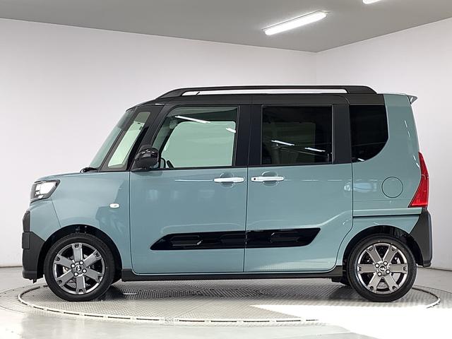 タントファンクロスターボ　両側電動スライドドア　前席シートヒーター走行無制限１年保証　両側電動スライドドア　前後コーナーセンサー　前席シートヒーター　ルーフレール　オートマチックハイビーム　ＬＥＤヘッドライト　オートブレーキホールド　１５インチ純正アルミホイール（兵庫県）の中古車