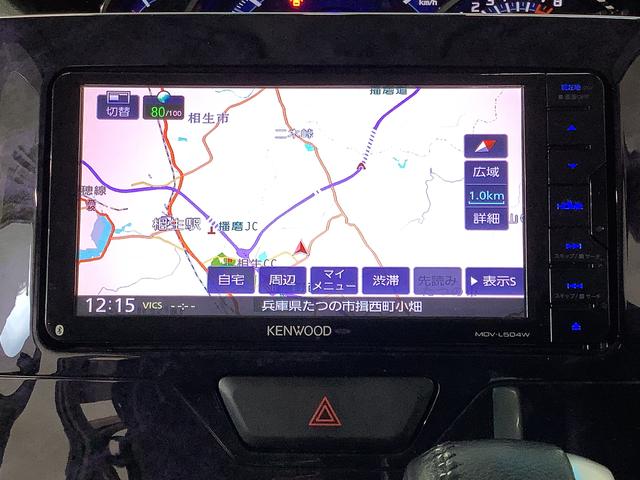 タントカスタムＲＳ　トップエディションＳＡIII　ターボ　ナビＴＶ１年保証　ワンオーナー　ナビＴＶ　ＥＴＣ　バックカメラ　両側電動スライドドア　リアコーナーセンサー　運転席シートヒーター　Ｂｌｕｅｔｏｏｔｈ　オートマチックハイビーム　１５インチ純正アルミホイール（兵庫県）の中古車