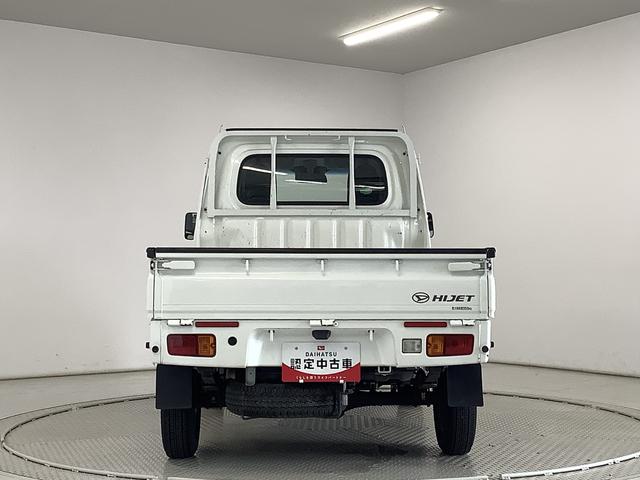 ハイゼットトラックスタンダードＳＡIIIｔ　４ＷＤ　ＡＴ　ワンオーナー　３方開走行無制限１年保証　ゲートプロテクター　４ＷＤ　ＡＴ車　ワンオーナー　３方開　横滑り防止装置　ドアバイザー　ヘッドライトレベライザー　マニュアルエアコン　アクセサリーソケット　スペアタイヤ　スマアシ（兵庫県）の中古車