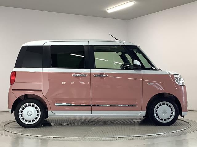 ムーヴキャンバスストライプスＧ　両側電動スライドドア　前席シートヒーター走行無制限１年保証　両側電動スライドドア　前後コーナーセンサー　前席シートヒーター　ホッとカップホルダー　オートマチックハイビーム　ＬＥＤヘッドライト　横滑り防止装置　スマートキー　スマートアシスト（兵庫県）の中古車
