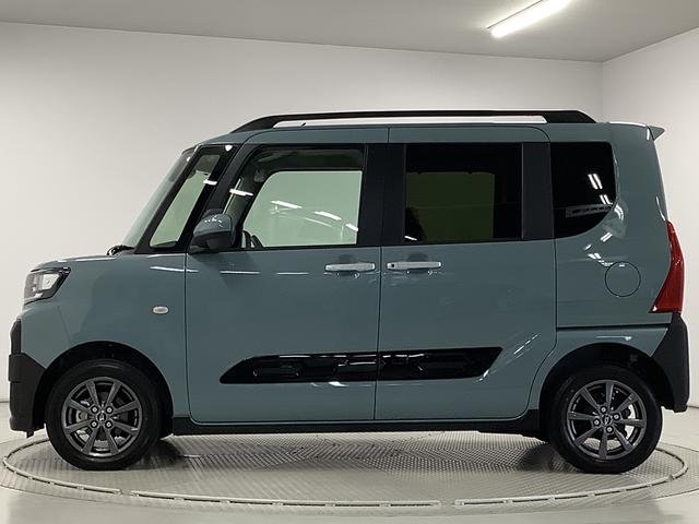 タントファンクロス　４ＷＤ　両側電動スライドドア　シートヒーター走行無制限１年保証　両側電動スライドドア　４ＷＤ　前後コーナーセンサー　前席シートヒーター　ルーフレール　オートマチックハイビーム　ＬＥＤヘッドライト　スマートキー　１４インチ純正アルミホイール（兵庫県）の中古車