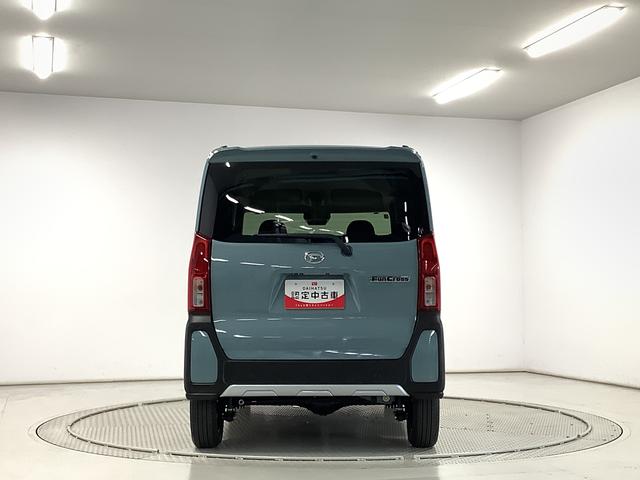 タントファンクロス　４ＷＤ　両側電動スライドドア　シートヒーター走行無制限１年保証　両側電動スライドドア　４ＷＤ　前後コーナーセンサー　前席シートヒーター　ルーフレール　オートマチックハイビーム　ＬＥＤヘッドライト　スマートキー　１４インチ純正アルミホイール（兵庫県）の中古車