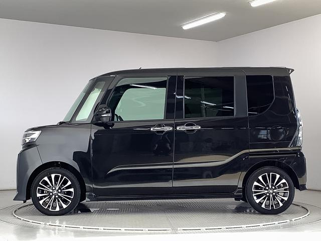 タントカスタムＲＳ　ターボ　ワンオーナー　両側電動スライドドア走行無制限１年保証　両側電動スライドドア　ワンオーナー　前後コーナーセンサー　前席シートヒーター　オートマチックハイビーム　ＬＥＤヘッドライト　オートブレーキホールド　１５インチ純正アルミホイール（兵庫県）の中古車