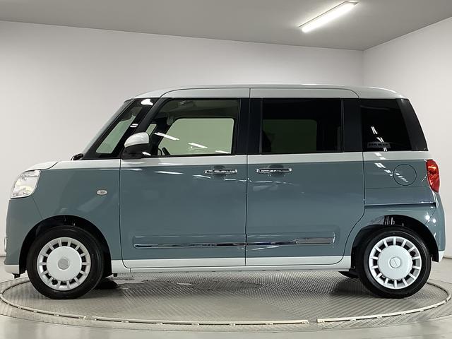 ムーヴキャンバスストライプスＧ　両側電動スライドドア　前後コーナーセンサー走行無制限１年保証　両側電動スライドドア　前後コーナーセンサー　前席シートヒーター　ホッとカップホルダー　オートマチックハイビーム　ＬＥＤヘッドライト　横滑り防止装置　スマートキー　置きラクボックス（兵庫県）の中古車