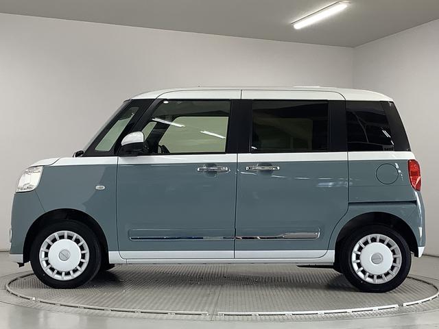 ムーヴキャンバスストライプスＧ　４ＷＤ　両側電動スライド　前席シートヒーター走行無制限１年保証　両側電動スライドドア　４ＷＤ　前後コーナーセンサー　前席シートヒーター　ホッとカップホルダー　オートマチックハイビーム　ＬＥＤヘッドライト　横滑り防止装置　スマートキー　スマアシ（兵庫県）の中古車