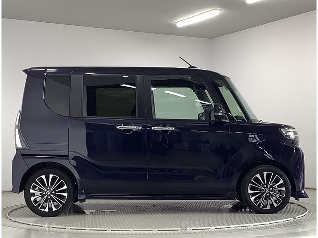タントカスタムＲＳ　ターボ　ワンオーナー　両側電動スライドドア走行無制限１年保証　両側電動スライドドア　ワンオーナー　前後コーナーセンサー　前席シートヒーター　オートマチックハイビーム　ＬＥＤヘッドライト　オートブレーキホールド　１５インチ純正アルミホイール（兵庫県）の中古車