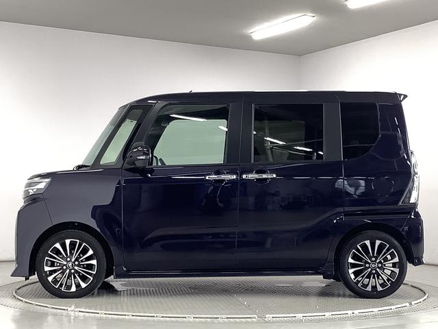 タントカスタムＲＳ　ターボ　ワンオーナー　両側電動スライドドア走行無制限１年保証　両側電動スライドドア　ワンオーナー　前後コーナーセンサー　前席シートヒーター　オートマチックハイビーム　ＬＥＤヘッドライト　オートブレーキホールド　１５インチ純正アルミホイール（兵庫県）の中古車