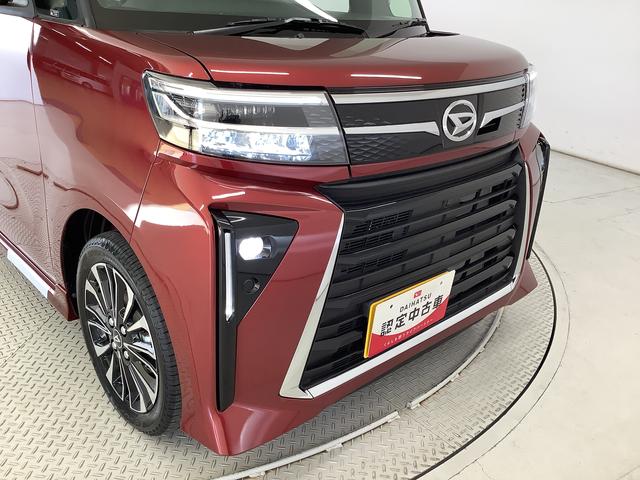 タントカスタムＲＳ　ターボ　９インチディスプレイオーディオ　ＵＳＢ１年保証　９インチディスプレイオーディオ　バックカメラ　両側電動スライドドア　前後コーナーセンサー　前席シートヒーター　ＵＳＢ　Ｂｌｕｅｔｏｏｔｈ　ＬＥＤヘッドライト　１５インチ純正アルミホイール（兵庫県）の中古車