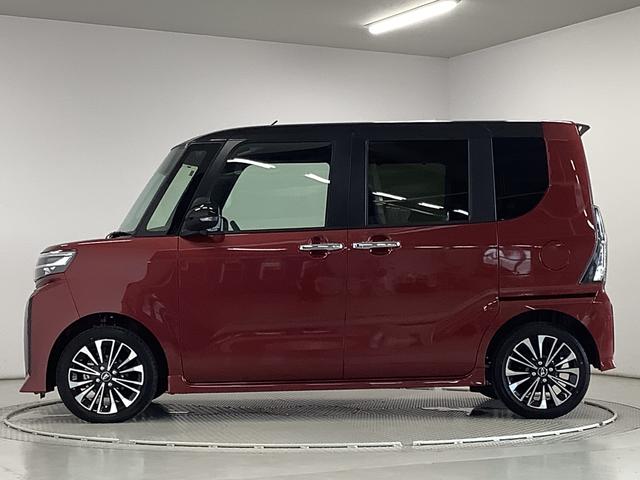 タントカスタムＲＳ　ターボ　９インチディスプレイオーディオ　ＵＳＢ１年保証　９インチディスプレイオーディオ　バックカメラ　両側電動スライドドア　前後コーナーセンサー　前席シートヒーター　ＵＳＢ　Ｂｌｕｅｔｏｏｔｈ　オートブレーキホールド　１５インチ純正アルミホイール（兵庫県）の中古車