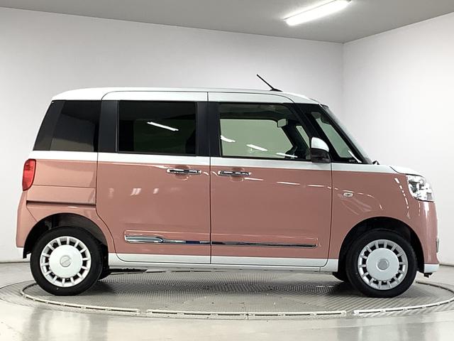 ムーヴキャンバスストライプスＧ　４ＷＤ　両側電動スライド　前席シートヒーター走行無制限１年保証　両側電動スライドドア　４ＷＤ　前後コーナーセンサー　前席シートヒーター　ホッとカップホルダー　オートマチックハイビーム　ＬＥＤヘッドライト　プッシュスタート　横滑り防止装置（兵庫県）の中古車