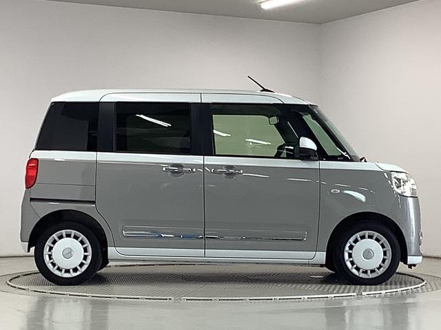 ムーヴキャンバスストライプスＧターボ　ワンオーナー　クルーズコントロール走行無制限１年保証　両側電動スライドドア　ワンオーナー　アダプティブクルーズコントロール　前後コーナーセンサー　前席シートヒーター　ホッとカップホルダー　オートマチックハイビーム　ＬＥＤヘッドライト（兵庫県）の中古車