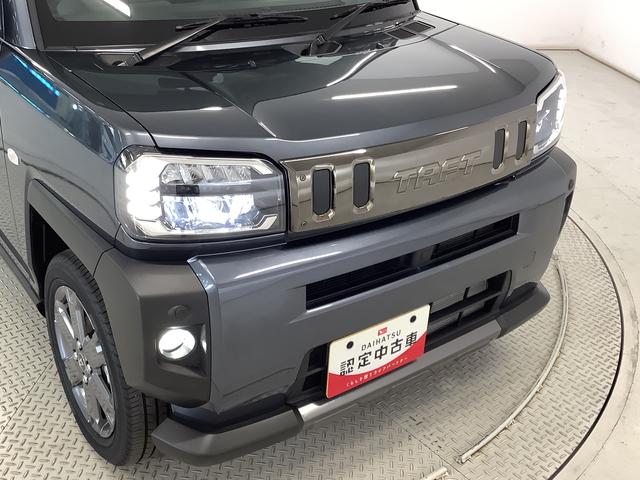 タフトＧターボ　ダーククロムベンチャー　クルコン　コーナーセンサー走行無制限１年保証　前後コーナーセンサー　アダプティブクルーズコントロール　前席シートヒーター　オートマチックハイビーム　オートブレーキホールド　スカイフィールトップ　１５インチ純正アルミホイール（兵庫県）の中古車
