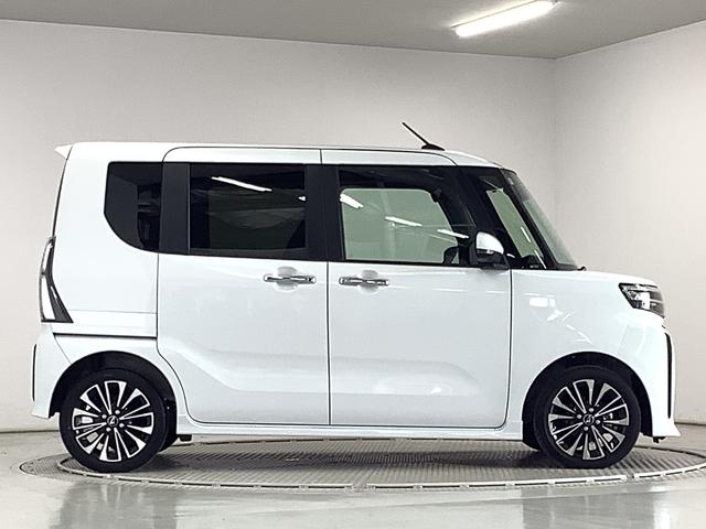 タントカスタムＲＳ　ターボ　ワンオーナー　両側電動スライドドア走行無制限１年保証　両側電動スライドドア　ワンオーナー　前後コーナーセンサー　前席シートヒーター　オートマチックハイビーム　ＬＥＤヘッドライト　オートブレーキホールド　１５インチ純正アルミホイール（兵庫県）の中古車