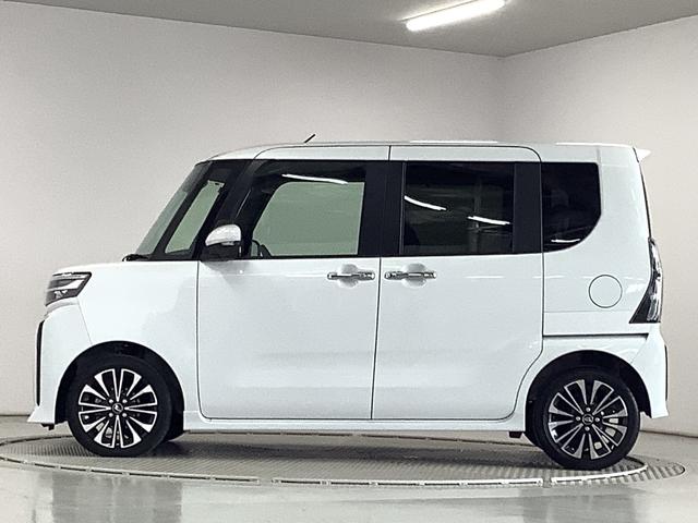 タントカスタムＲＳ　ターボ　ワンオーナー　両側電動スライドドア走行無制限１年保証　両側電動スライドドア　ワンオーナー　前後コーナーセンサー　前席シートヒーター　オートマチックハイビーム　ＬＥＤヘッドライト　オートブレーキホールド　１５インチ純正アルミホイール（兵庫県）の中古車