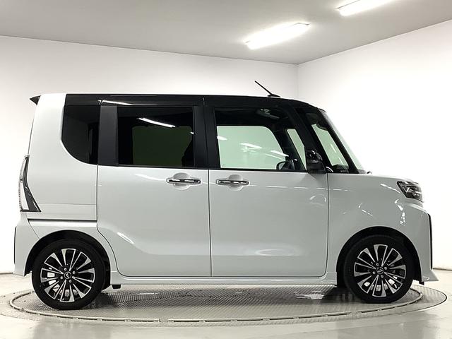 タントカスタムＲＳ　ターボ　ワンオーナー　両側電動スライドドア走行無制限１年保証　両側電動スライドドア　ワンオーナー　前後コーナーセンサー　前席シートヒーター　オートマチックハイビーム　ＬＥＤヘッドライト　オートブレーキホールド　１５インチ純正アルミホイール（兵庫県）の中古車