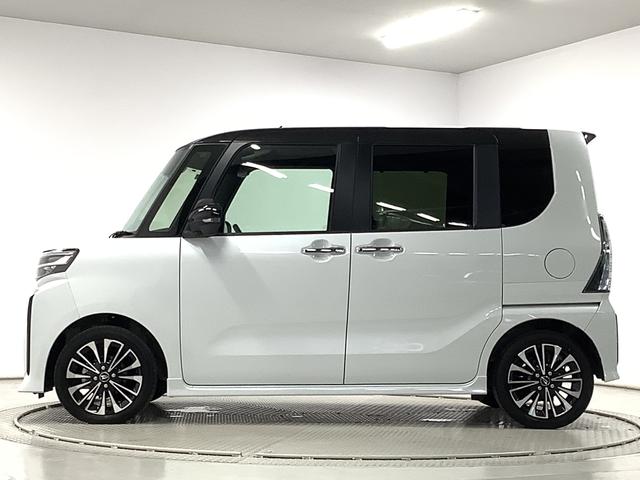 タントカスタムＲＳ　ターボ　ワンオーナー　両側電動スライドドア走行無制限１年保証　両側電動スライドドア　ワンオーナー　前後コーナーセンサー　前席シートヒーター　オートマチックハイビーム　ＬＥＤヘッドライト　オートブレーキホールド　１５インチ純正アルミホイール（兵庫県）の中古車