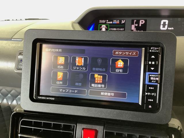 タントカスタムＲＳセレクション　ターボ　ワンオーナー　ナビ　ＥＴＣ１年保証　ワンオーナー　ナビＴＶ　ＥＴＣ　ドラレコ　バックカメラ　後席モニター　アダプティブクルーズコントロール　両側電動スライドドア　コーナーセンサー　シートヒーター　１５インチ純正アルミホイール（兵庫県）の中古車