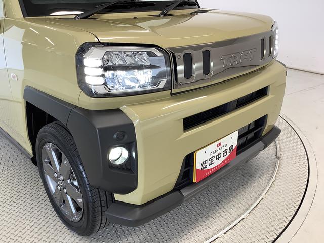 タフトＧターボ　ダーククロムベンチャー　４ＷＤ　コーナーセンサー走行無制限１年保証　前後コーナーセンサー　４ＷＤ　アダプティブクルーズコントロール　前席シートヒーター　オートマチックハイビーム　オートブレーキホールド　スマートキー　１５インチ純正アルミホイール（兵庫県）の中古車