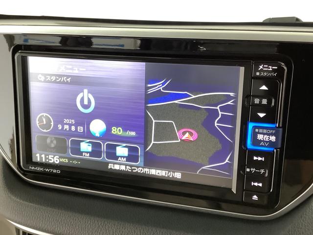 ムーヴＸターボ　ＳＡIII　ナビ　ドラレコ　ＥＴＣ　バックカメラ１年保証　ナビＴＶ　ＥＴＣ　バックカメラ　ドラレコ　運転席シートヒーター　ＤＶＤ　ＵＳＢ　　Ｂｌｕｅｔｏｏｔｈ　オートマチックハイビーム　プッシュスタート　横滑り防止装置　１４インチ純正アルミホイール（兵庫県）の中古車