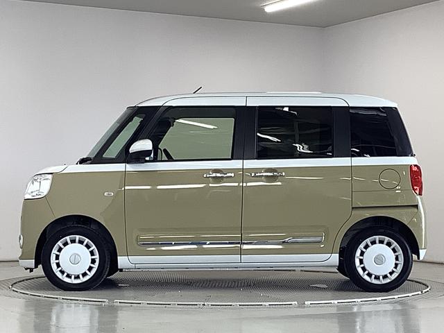 ムーヴキャンバスストライプスＧ　両側電動スライドドア　前席シートヒーター走行無制限１年保証　両側電動スライドドア　前後コーナーセンサー　前席シートヒーター　ホッとカップホルダー　オートマチックハイビーム　ＬＥＤヘッドライト　横滑り防止装置　スマートキー　スマートアシスト（兵庫県）の中古車