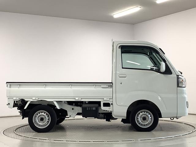 ハイゼットトラックエクストラＳＡIIIｔ　５速ＭＴ　バックソナー　荷台マット走行無制限１年保証　バックソナー　ＭＴ車　３方開　ゲートプロテクター　荷台マット　ＬＥＤヘッドライト　キーレスエントリー　横滑り防止装置　オートライト　ドアバイザー　ヘッドライトレベライザー（兵庫県）の中古車