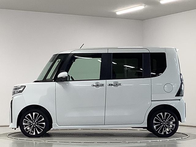 タントカスタムＲＳ　ターボ　４ＷＤ　ワンオーナー　両側電動スライド走行無制限１年保証　両側電動スライドドア　４ＷＤ　ワンオーナー　前後コーナーセンサー　前席シートヒーター　オートマチックハイビーム　ＬＥＤヘッドライト　スマートキー　１５インチ純正アルミホイール（兵庫県）の中古車