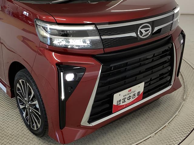 タントカスタムＲＳ　ターボ　９インチディスプレイオーディオ　ＵＳＢ１年保証　９インチディスプレイオーディオ　バックカメラ　両側電動スライドドア　前後コーナーセンサー　前席シートヒーター　ＵＳＢ　Ｂｌｕｅｔｏｏｔｈ　ＬＥＤヘッドライト　１５インチ純正アルミホイール（兵庫県）の中古車
