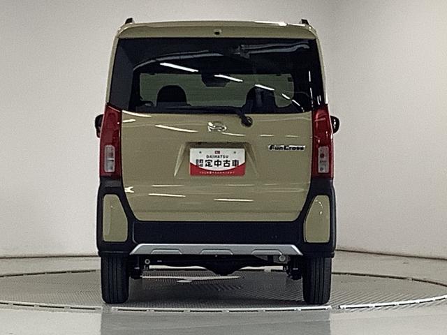 タントファンクロス　４ＷＤ　９インチディスプレイオーディオ　ＵＳＢ１年保証　９インチディスプレイオーディオ　４ＷＤ　全方位カメラ　両側電動スライドドア　前後コーナーセンサー　前席シートヒーター　ルーフレール　ＵＳＢ　ＬＥＤヘッドライト　１４インチ純正アルミホイール（兵庫県）の中古車
