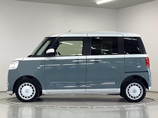 ムーヴキャンバスストライプスG 4WD 9インチディスプレイオーディオ1年保証 9インチディスプレイオーディオ 4WD 全方位カメラ 両側電動スライドドア 前後コーナーセンサー 前席シートヒーター ホッとカップホルダー USB Bluetooth Qiワイヤレス充電(兵庫県)の中古車